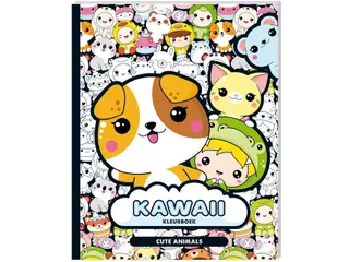 Kleurboek Kawaii Cute Animals - 1