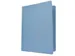 Dossiermap Folio 300 Gram Blauw Gelijke Zijden