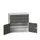 ladekast 1000x1050x550mm 3laden volledig uittrekbaar RAL7035 RAL7016