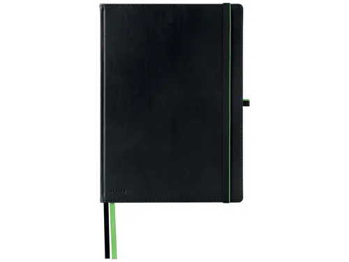 Notitieboek Leitz Complete hardcover A4 lijn zwart