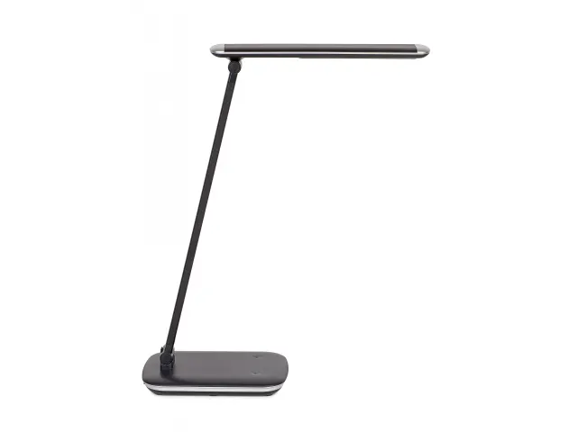 Bureaulamp LED MAULjazzy dimbaar USB-poort Zwart
