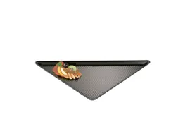 Zwarte Schaal Driehoek 425x60x20mm