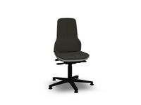 Neon 1 Werkplaatsstoel 9570 Pur Zwart Flexband Grijs 450-620mm