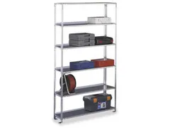 magazijnstelling,grondveld,HxBxD 1850x1254x304mm,vaklast 80kg