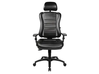 Bureaustoel Topstar Head Point RS zwart kunstleder - 1