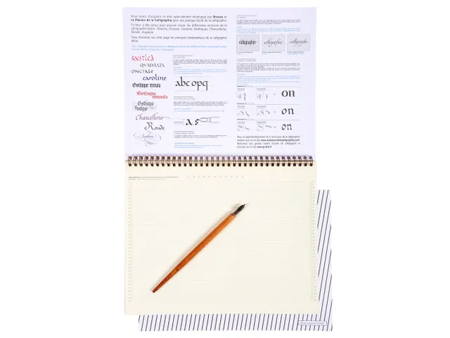 Kalligrafie oefenblok A4 FR/EN