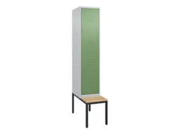 Dubbeldekse dekenkist,HxBxD 2120x400x815mm,1x2vak.,vak B 400mm