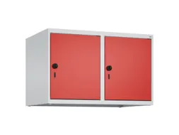 opzetkast,v. locker,2vak.,vak B 400mm,HxBxD 500x800x500mm,vleugeldeur