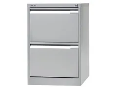 Hangmappenkast 711X47X622 Cm 2 Laden Zilver