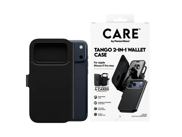 PanzerGlass CARE by Tango 2-in-1 Wallet Case w. MagSafe iPhone 1