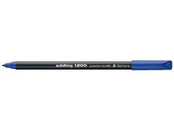 Fineliner edding 1200 blauw 0.5-1.0mm