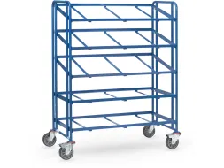 Eurobakkenwagen 1383 250kg 1250x610mm 5 Etages Open Frame Ral5007