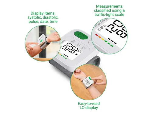 Pols bloeddrukmeter Medisana BW 345