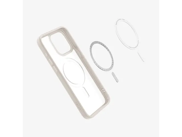 Spigen Ultra Hybrid MagFit mobiele telefoon Hoes Titanium