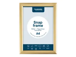 Easy-Click Kliklijst Europel A4 25mm aluminium Goud