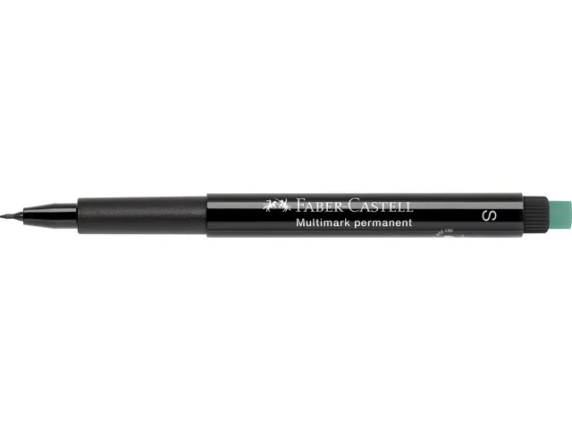Marker Faber-Castell Multimark permanent S zwart