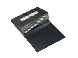 Sorteermap HF2 A4 7 vakken antraciet PP