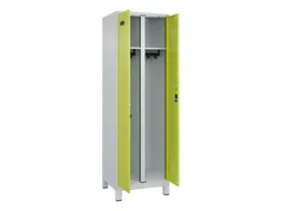locker voor scheiding van kleding,HxBxD 1950x600x500mm,2vak