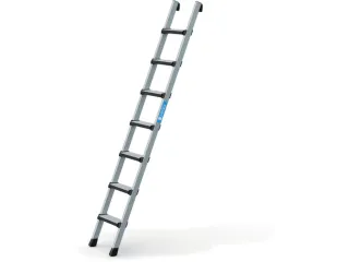 ladder,eenzijdig,7,treden,balk L 2,14m,geëloxeerd - 3