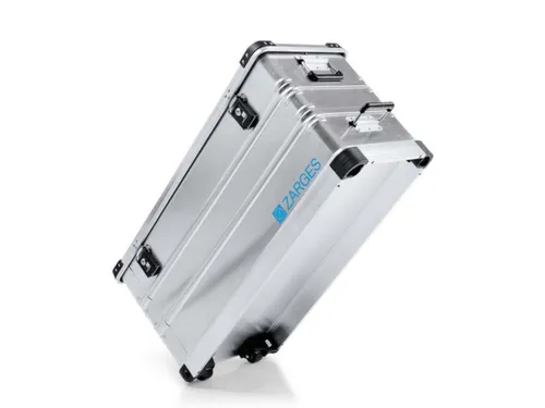 Transportkist Aluminium 120L H X L X B 455X 960X 400Mm 2Wielen