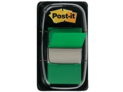 Indextabs 3M Post-it 680 25.4x43.2mm groen