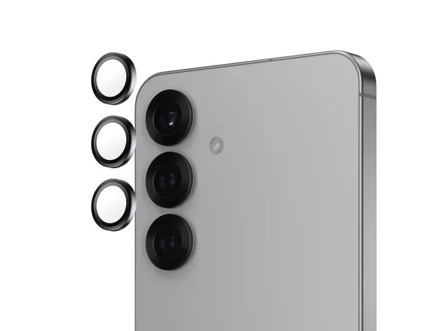 PanzerGlass Hoops Camera Lens Protector Black Samsung S25 Edge, S