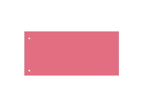 Scheidingsstrook Qbasic 225x120mm 50 stuks roze