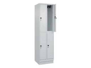 dubbeldekse locker,HxBxD 1950x500x500mm,2x2vak.,vak B 250mm - 2