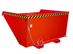 Kiepbak voor spaanders,HxLxB 1095x1720x1870mm,2,1m³,draagverm. 1500kg