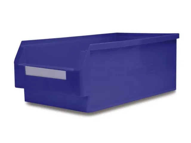 Magazijnbakken Pe Hxbxd 200X300X500/450Mm Blauw