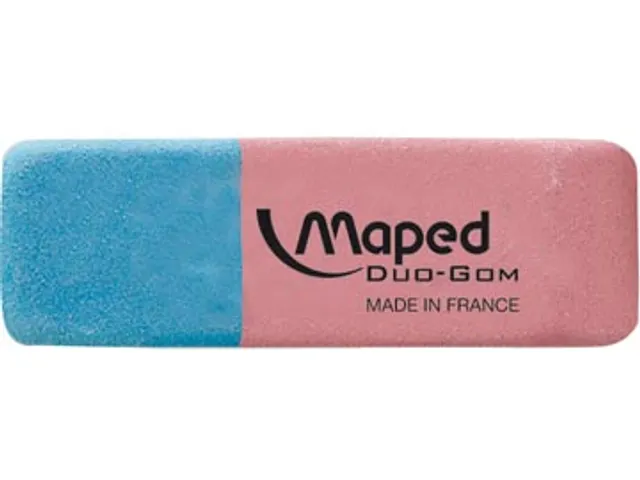 gum Duo-Gom, groot formaat, op blister