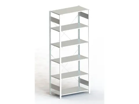 Werkplaats Inhaakstelling Basisveld 2500x1000x500mm 6legborden