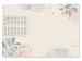Designonderlegger Sigel Pastel Garden 25/26. 59.5x41cm 30 vel 80 grams