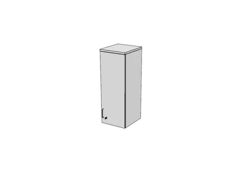 opzetkast v. kast met openslaande deuren Bl-wit 1070x400x445mm
