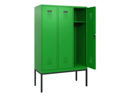 schoollocker,HxBxD 1950x1200x500mm,3vak,vak B 400mm,cil.-slot