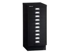 Bisley 10-Ladekast Zwart