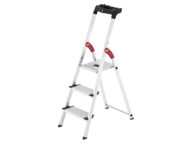 veiligheidsladder eenzijdig 3treden XXL stand H 0 62m balk L 1 39m