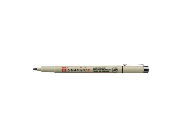 Fineliner Sakura Pigma Graphic 2 2,0mm noir