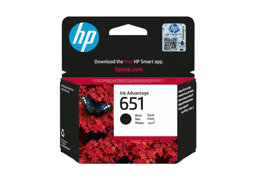 Inktcartridge HP C2P10A 651 zwart