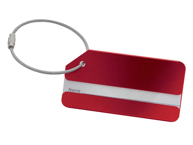 Naambordje Move it rood 80x40x8mm