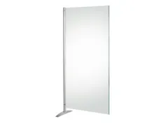 Scheidingswandsysteem 1750x 800mm Acrylelement Voet Wit