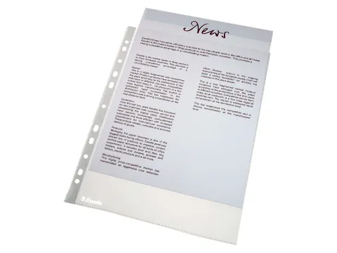 Showtas Esselte 56133 Economy A4 Pp 0.05mm Generfd 11-Gaats