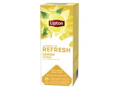 Thee Lipton Refresh Lemon Met Envelop 25Stuks
