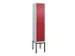 locker voor scheiding van kleding,HxBxD 2120x400x500mm,1vak