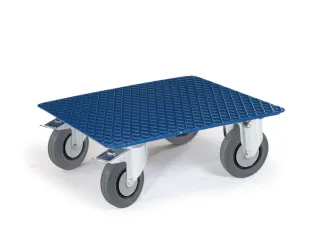 onderwagen voor kratten,draagverm. 250kg,laadvl. LxB 500x500mm - 1