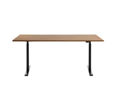 Elektrisch ihv bureau,HxBxD 700-1200x1800x800mm,blad beuken