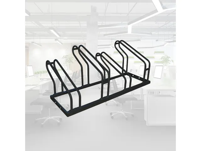 Fietsenrek BRASQ 4 fietsen BS400 zwart