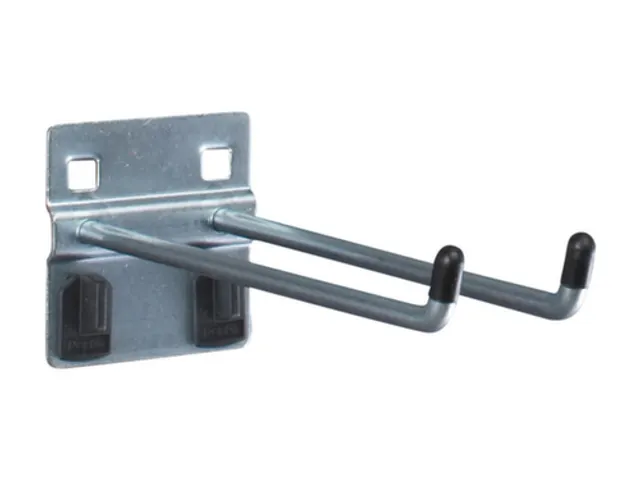 dubbele haak,v. perfoplaat,L 150mm