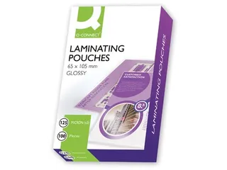 Lamineerhoes Glanzend Transparant 65x105mm 2x125mic Doos 100 Stuks - 3