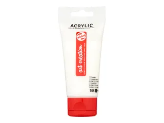 Acrylverf Talens Art Creation 105 titaanwit tube à 75ml - 2